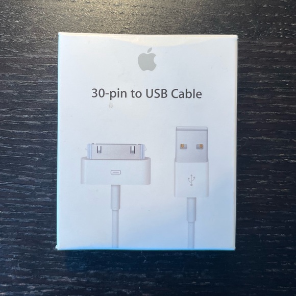 30-PIN TO USB CABLE (APPLE) - Picture 1 of 2